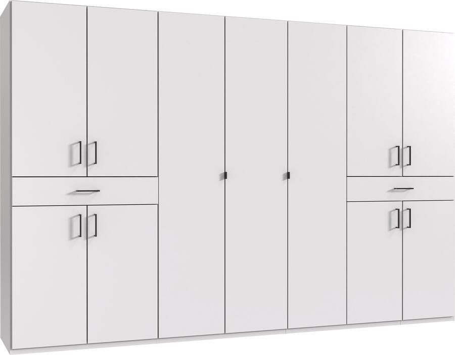 Wimex Draaideurkast Tibet kledingkast met veel opbergruimte grote kleurkeuze met elk 2 lades op een comfortabele toegangshoogte in 3 breedtes - Foto 16