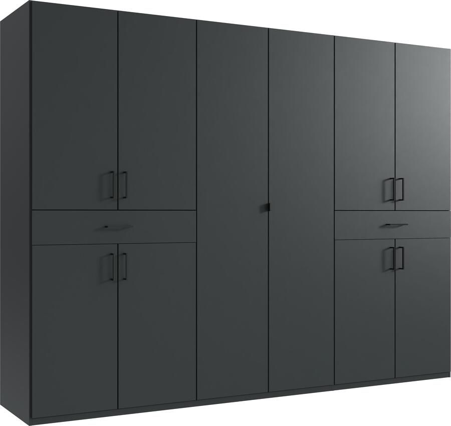 Wimex Draaideurkast Tibet kledingkast met veel opbergruimte grote kleurkeuze met elk 2 lades op een comfortabele toegangshoogte in 3 breedtes - Foto 16