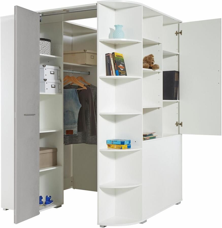 Wimex Hoekkledingkast Joker inloopkast garderobe hoekkast - Foto 2