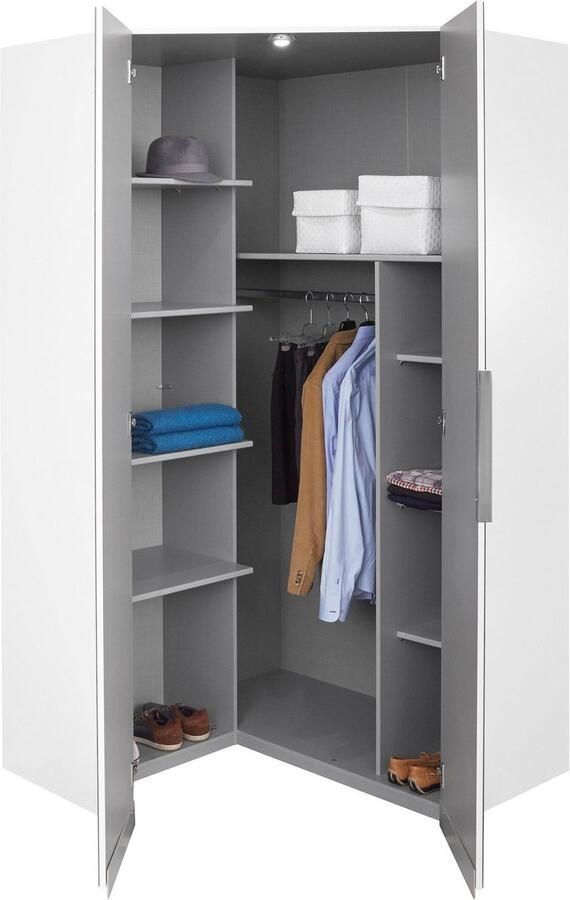 Wimex Hoekkledingkast Level by fresh to go - Foto 8