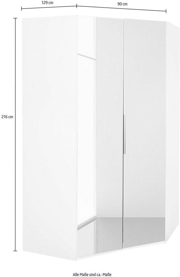 Wimex Hoekkledingkast Level by fresh to go - Foto 7