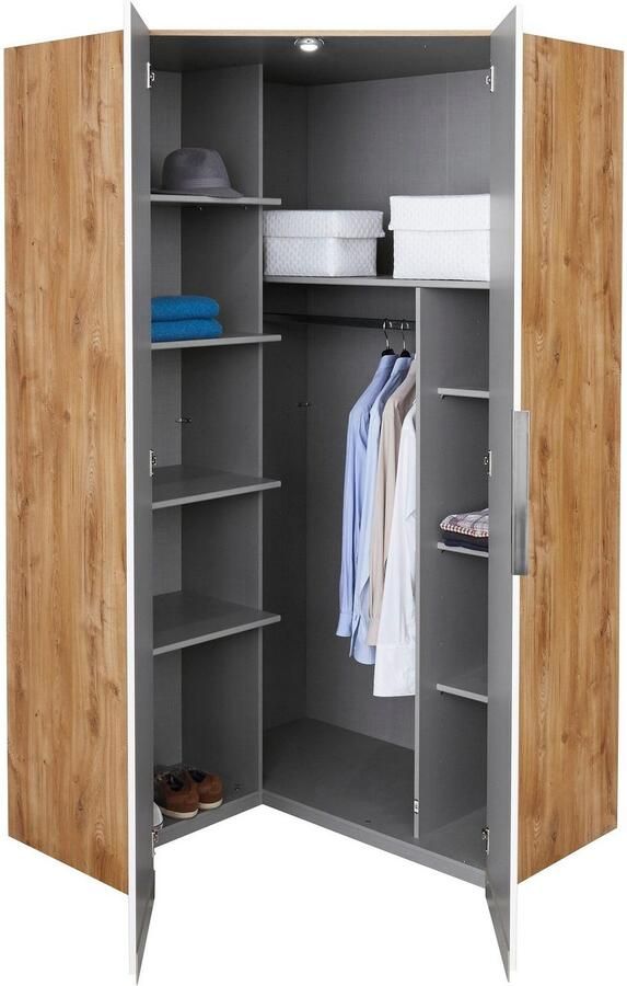 Home24 Hoekkledingkast Level 36C fresh to go - Foto 6