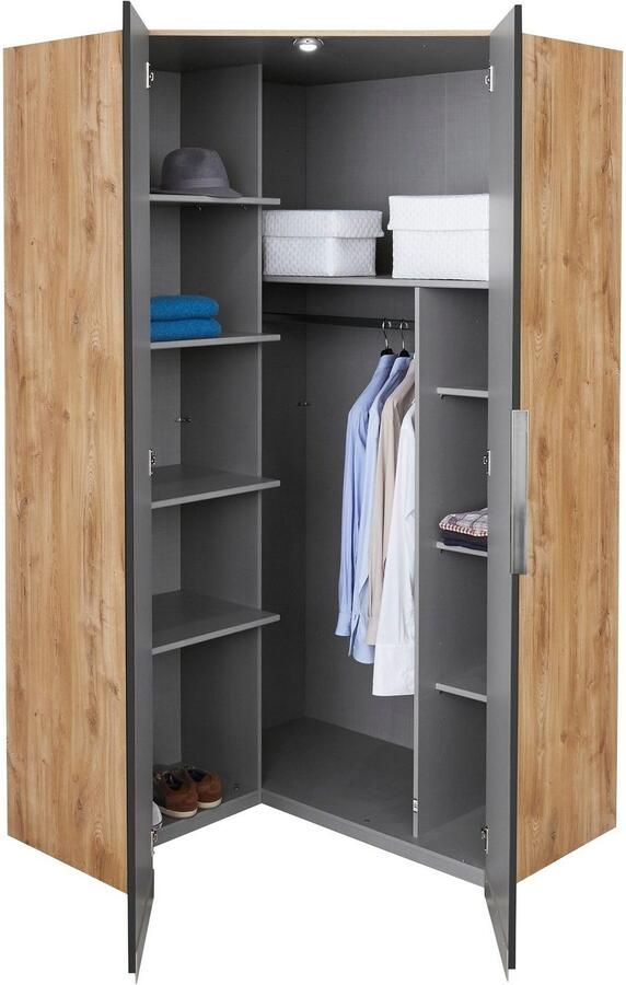 Home24 Hoekkledingkast Level 36C fresh to go - Foto 3