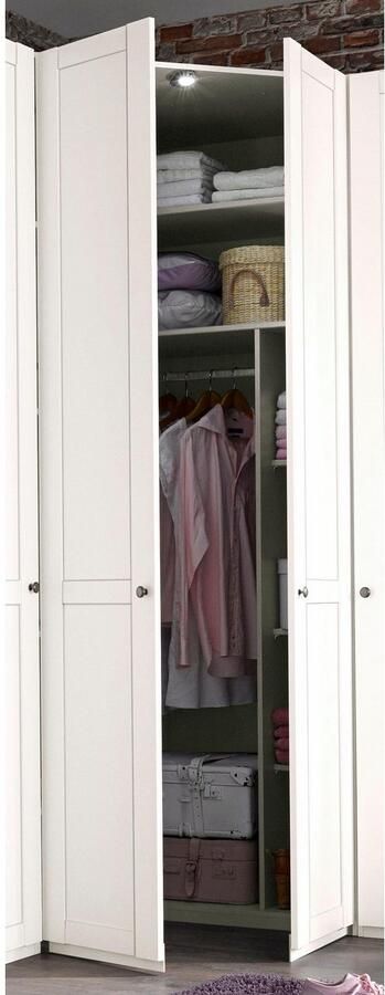 Wimex Hoekkledingkast New York inclusief ledverlichting binnenin - Foto 18