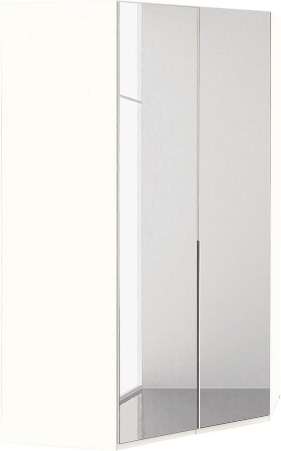 Wimex Hoekkledingkast New York met spiegeldeuren en ledlamp - Foto 9