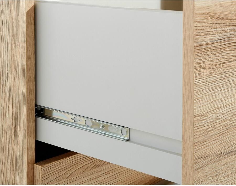 Wimex Hoge kast Joker Make-up kast make-up commode met 4 lades - Foto 3