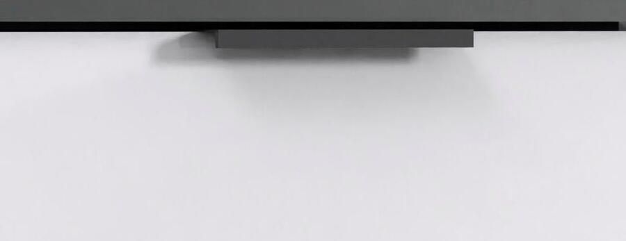 Wimex Kast Level36 D by fresh to go 1-deurs met soft-close functie gelakte voorkant zwarte handgrepen - Foto 2
