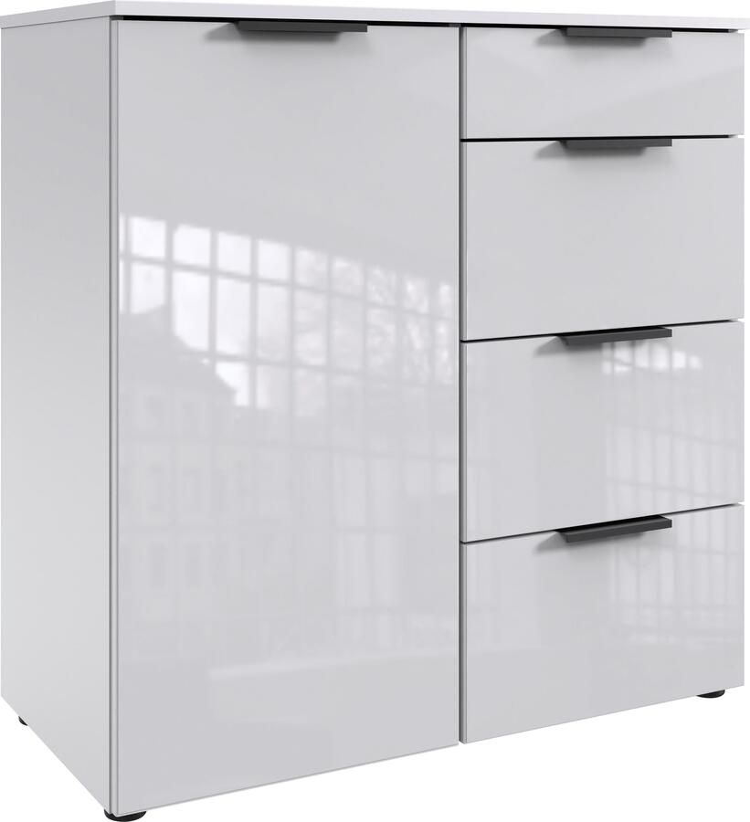 Wimex Kast met laden en deuren Level 36C by fresh to go met glaselementen voor soft-closefunctie 81 cm breed - Foto 5