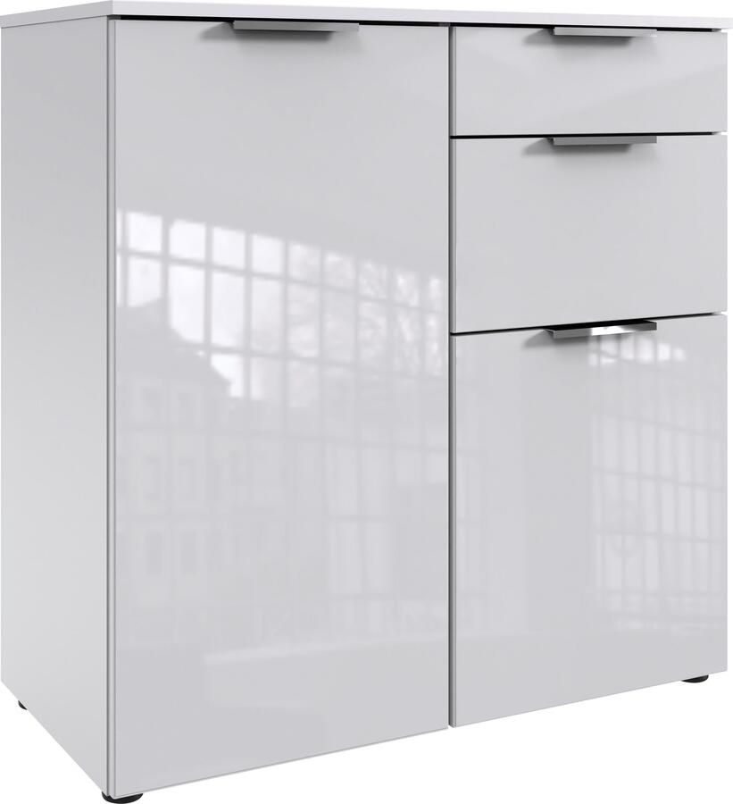 Wimex Kast met laden en deuren Level36 C by fresh to go met glaselementen voor soft-closefunctie 81 cm breed - Foto 5