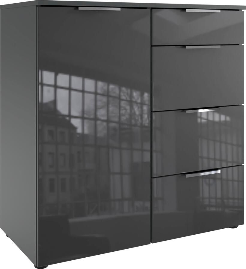 Wimex Kast met laden en deuren Level36 C by fresh to go met glaselementen voor soft-closefunctie 81 cm breed - Foto 5