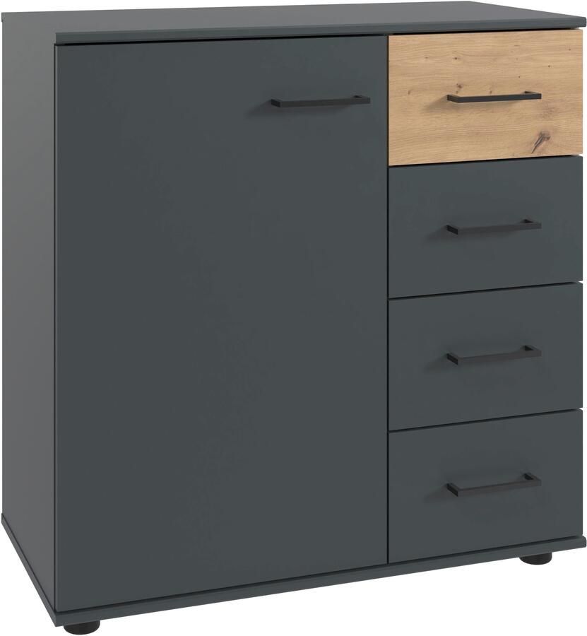 Wimex Kast met laden en deuren Taiga 1-deurs en 4 laden - Foto 5