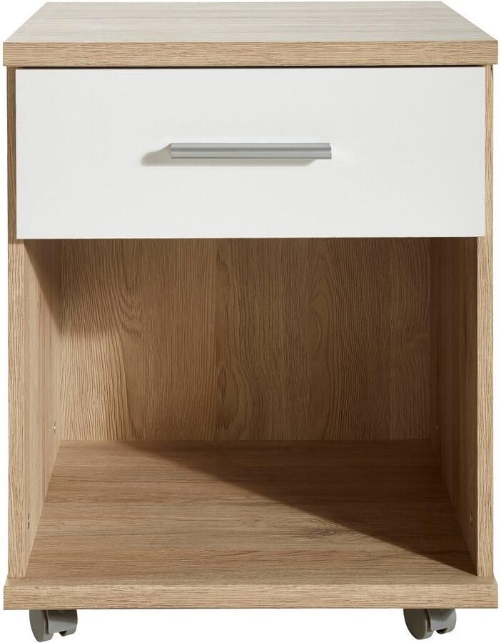 Wimex Kastje op wieltjes Joker Kast met 1 lade en open vak ook ideaal als nachtkastje - Foto 5