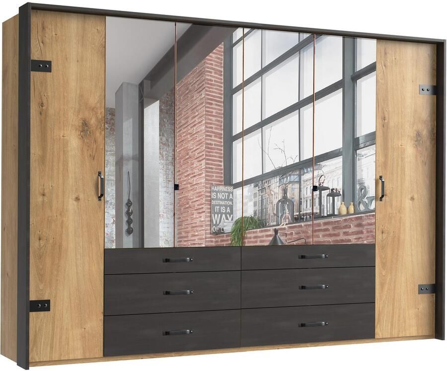 Wimex Kledingkast Detroit by fresh to go - Foto 2
