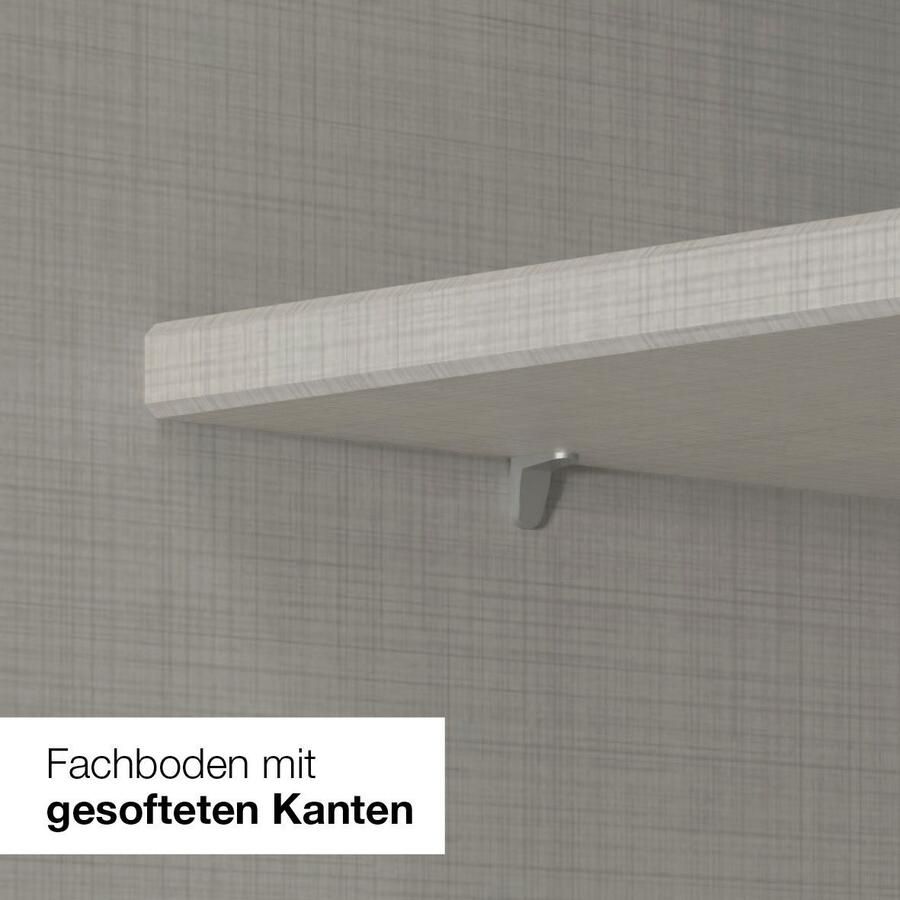 Wimex Schuifdeurkast Stockholm slaapkamerkast met industriële look rustieke uitstraling