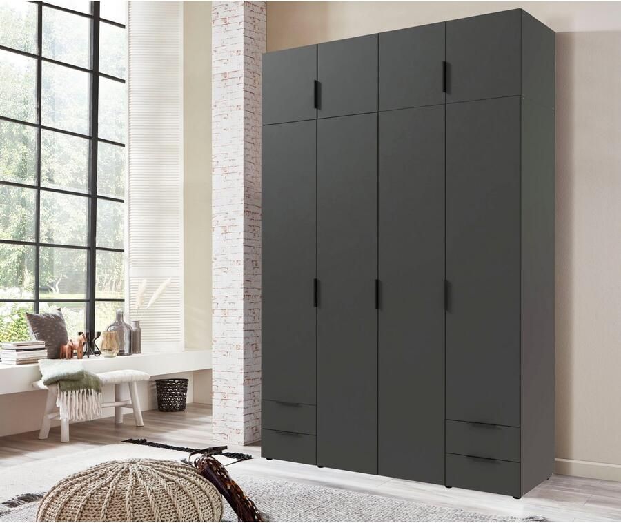 Wimex Kledingkast Modena Draai-deuren kastprogramma - Foto 2