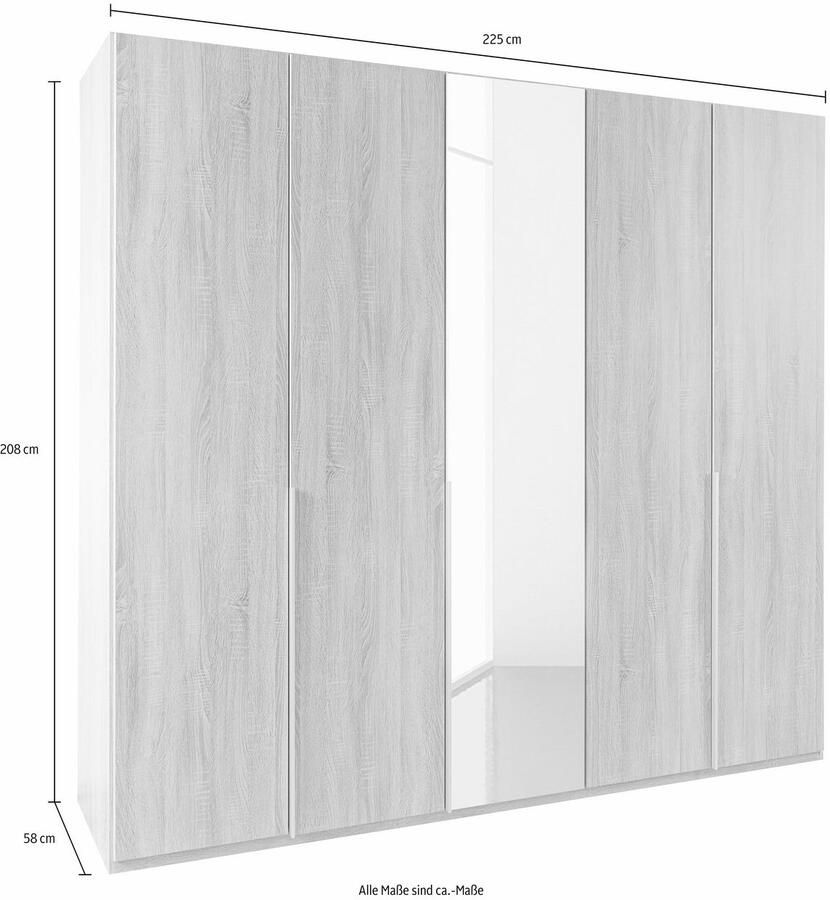 Wimex Kledingkast New York INCLUSIEF lade-inzet en planken - Foto 7