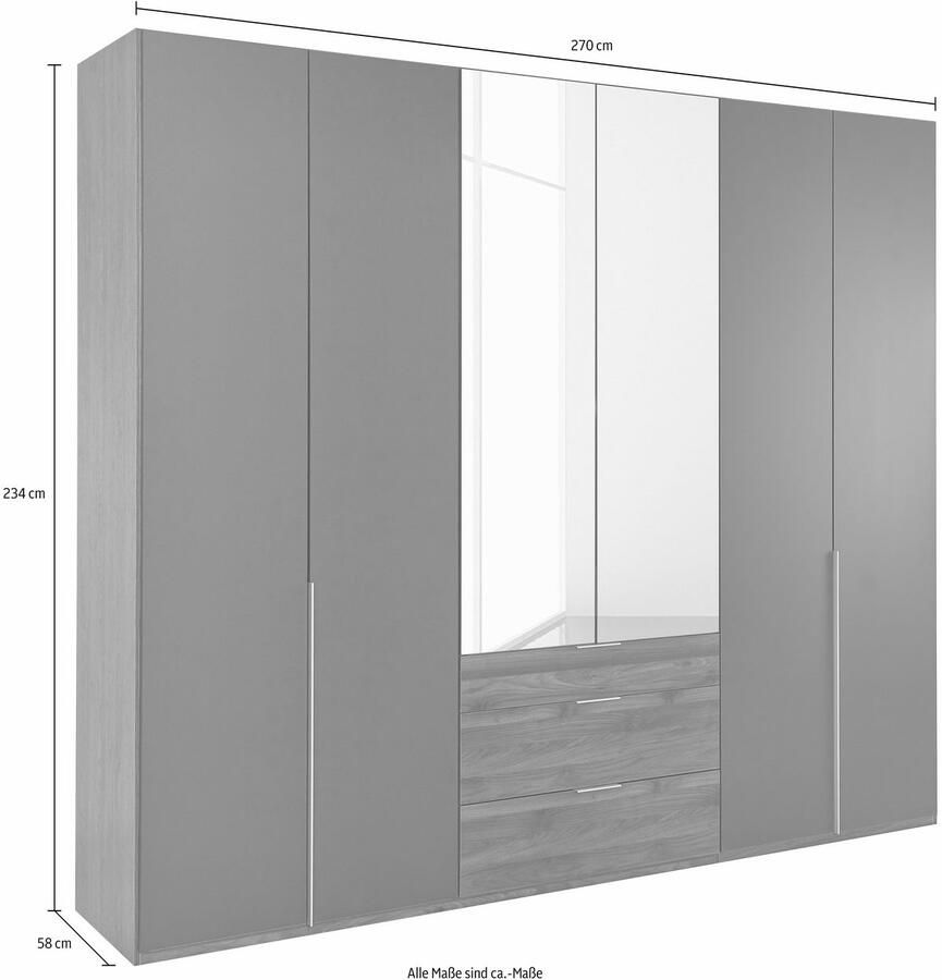 Wimex Kledingkast New York met spiegeldeur - Foto 6