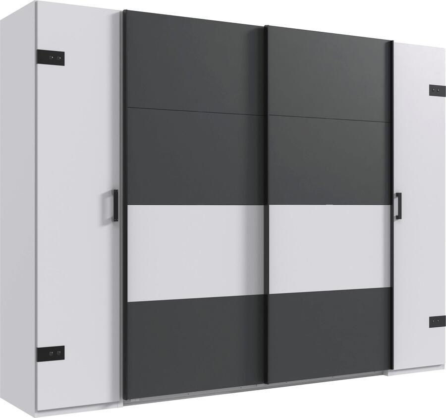 Wimex Kledingkast Stockholm rustieke uitstraling in industrieel ontwerp Made in Germany - Foto 14