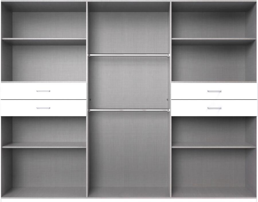Wimex Kledingkast Taiga kledingkast met spiegel OTTOs Choice besteller met lades op comfortabele hoogte garderobe slaapkamerkast - Foto 7