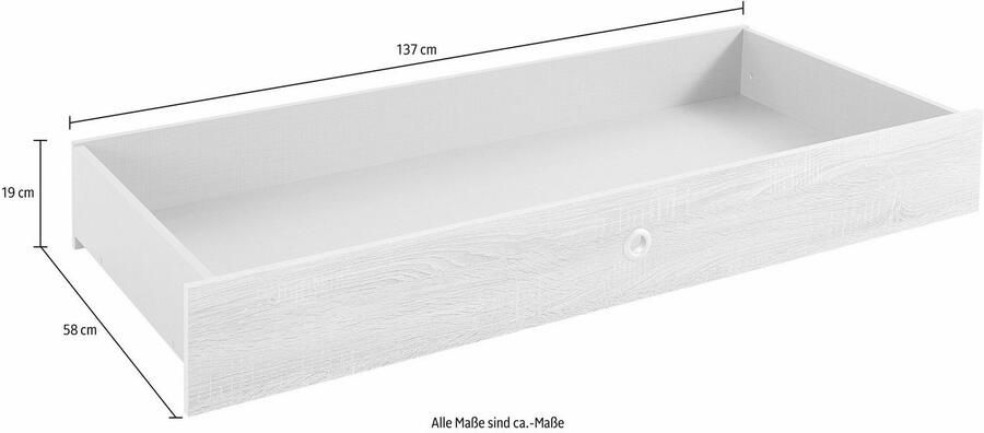 Wimex Lade Easy op wieltjes praktische completering voor bedden "easy" - Foto 3