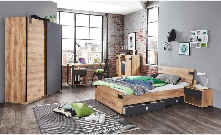 Wimex Bureau Liverpool tafel in coole loftstijl - Foto 3