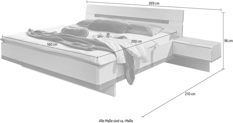 Home24 Bedframe Gibraltar II Wimex - Foto 4