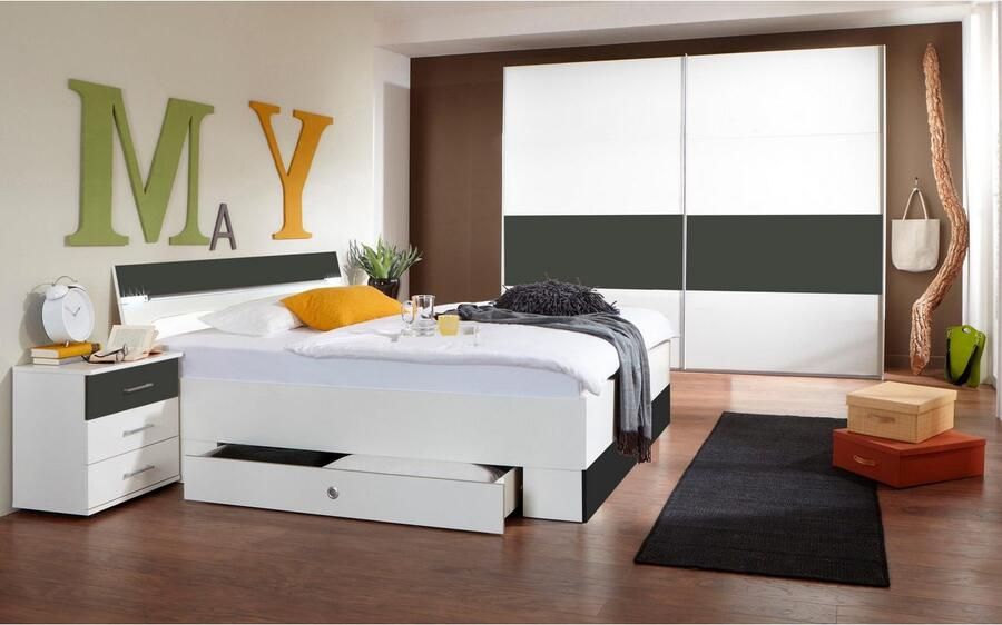 Wimex Ledikant met bergruimte Cheep met ledverlichting en lades - Foto 2