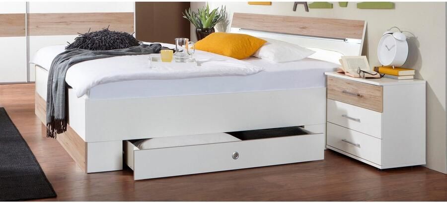 Wimex Ledikant met bergruimte Cheep met ledverlichting en lades - Foto 3