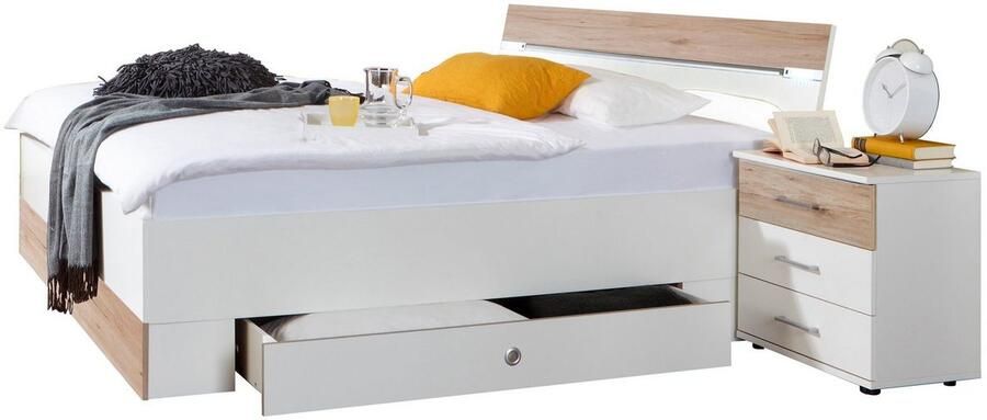 Wimex Ledikant met bergruimte Cheep met ledverlichting en lades - Foto 4