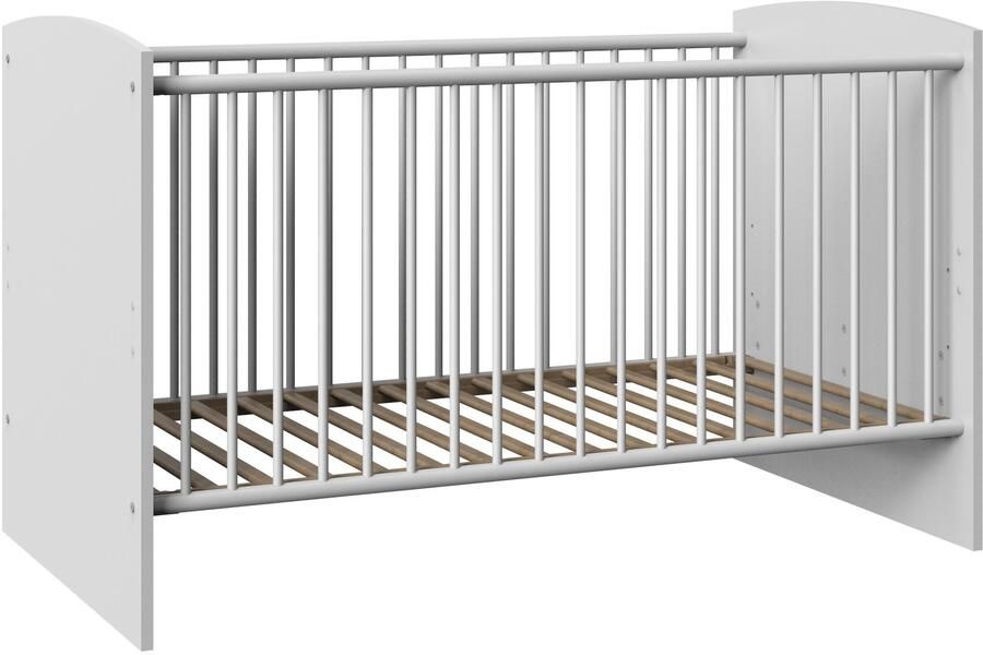 Wimex Ledikantje York 3-voudig in hoogte verstelbaar met uitschuifbare latten van massief hout - Foto 5