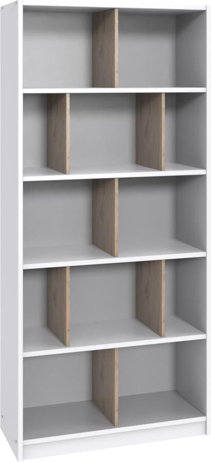 Wimex Rek Norderney hoge rek B D H 90 38 197 cm met diverse opbergmogelijkheden 12 open vakken - Foto 5