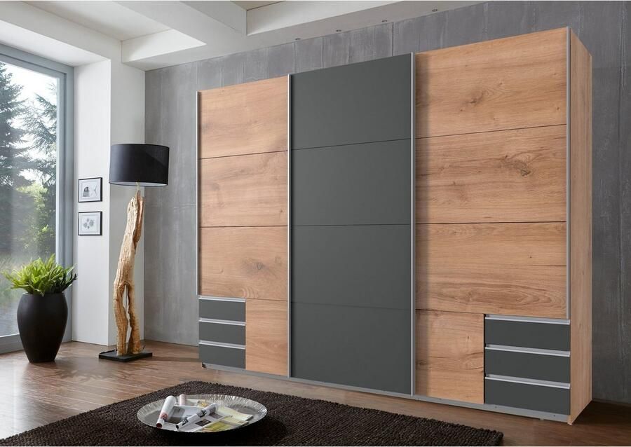 Wimex Schuifdeurkast Emden Met externe lades - Foto 8