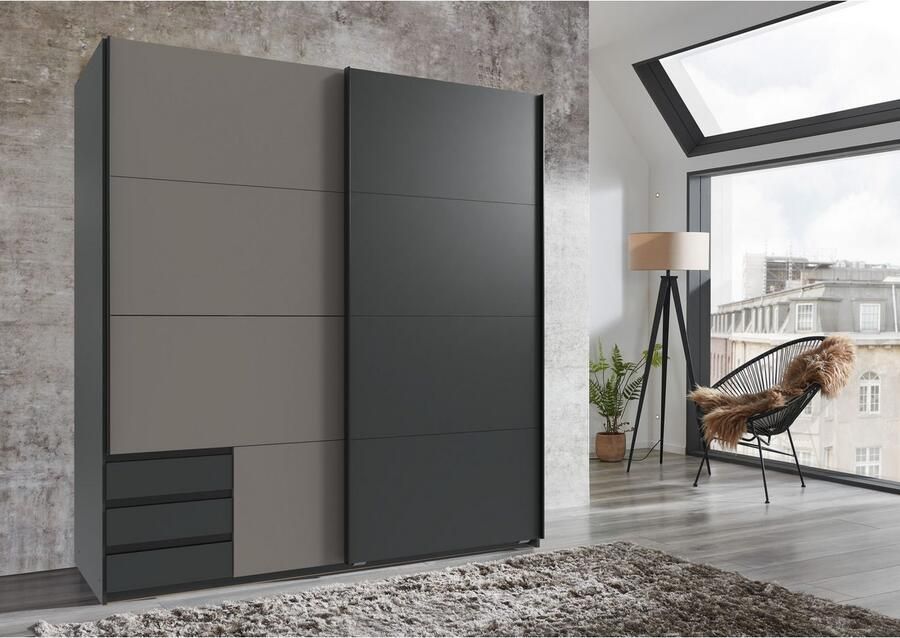 Wimex Schuifdeurkast Emden Met externe lades - Foto 5