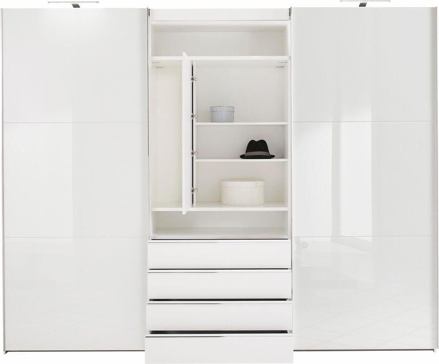 Wimex Schuifdeurkast Magic by fresh to go met draaibare spiegeldeur - Foto 3