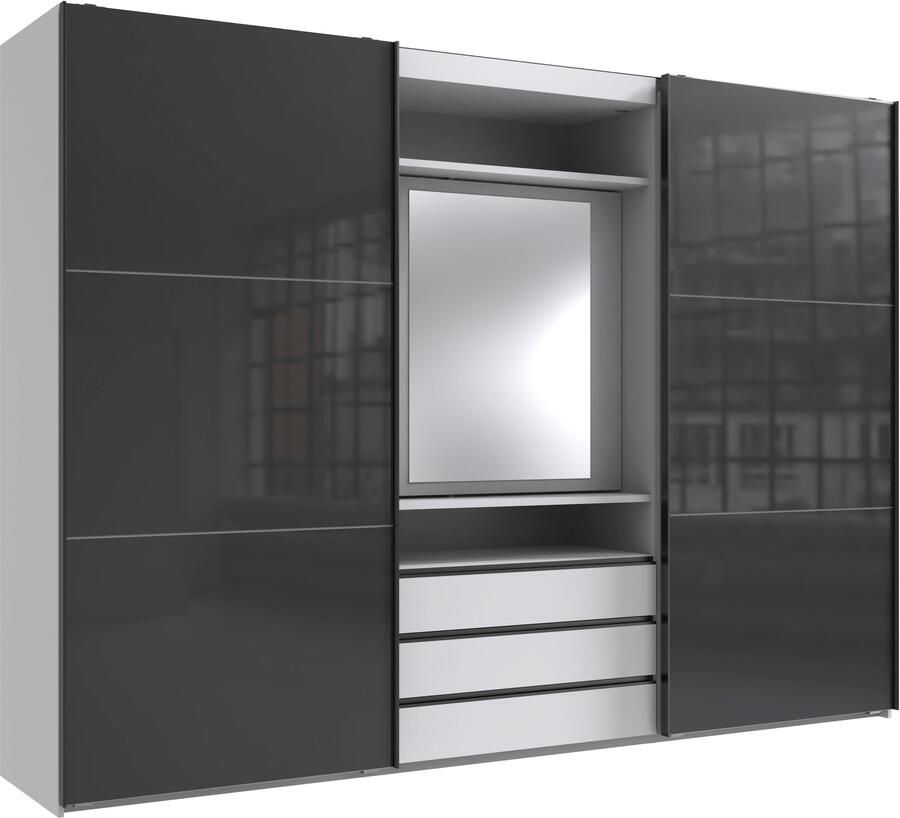 Wimex Schuifdeurkast Magic by fresh to go met draaibare spiegeldeur - Foto 6