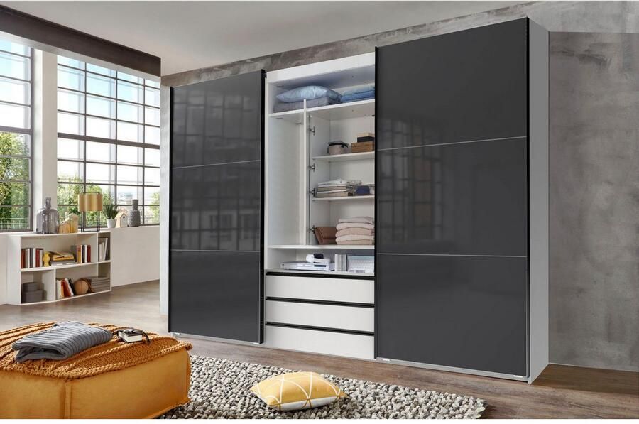 Wimex Schuifdeurkast Magic by fresh to go met draaibare spiegeldeur - Foto 5