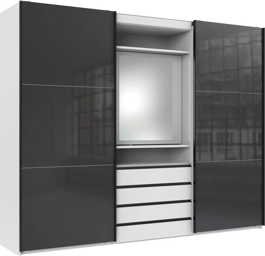 Wimex Schuifdeurkast Magic by fresh to go met draaibare spiegeldeur - Foto 6