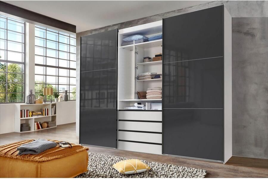 Wimex Schuifdeurkast Magic by fresh to go met draaibare spiegeldeur - Foto 2