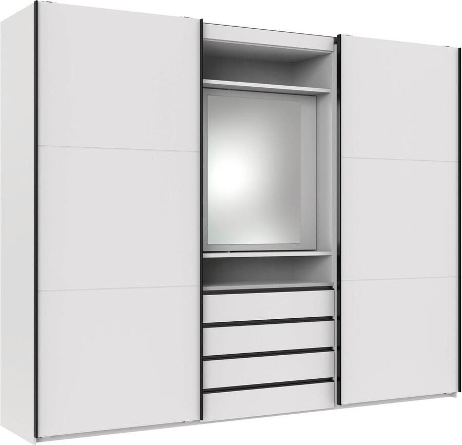 Wimex Schuifdeurkast Magic by fresh to go met draaibare spiegeldeur - Foto 6