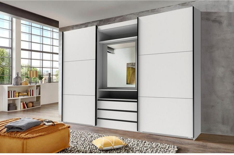 Wimex Schuifdeurkast Magic by fresh to go met draaibare spiegeldeur - Foto 5