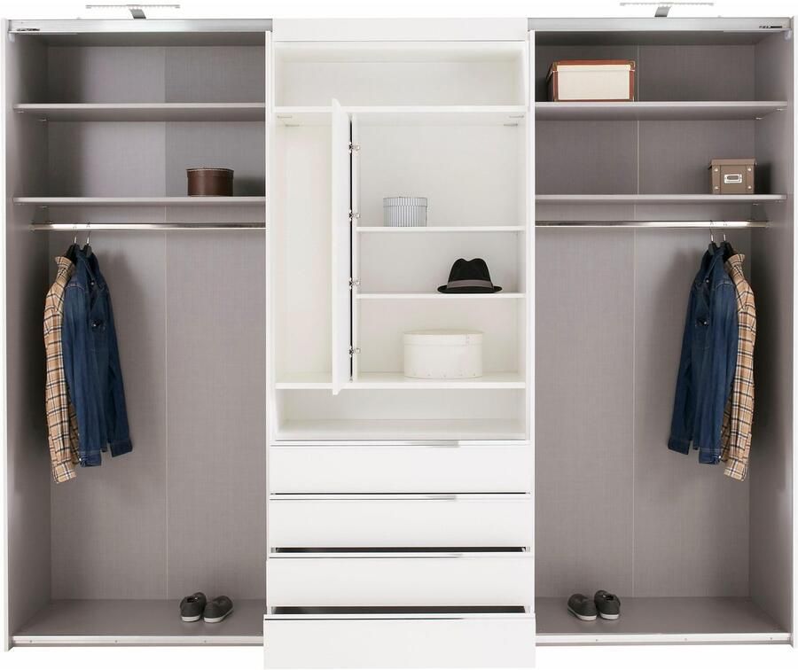 Wimex Schuifdeurkast Magic by fresh to go met draaibare spiegeldeur - Foto 3