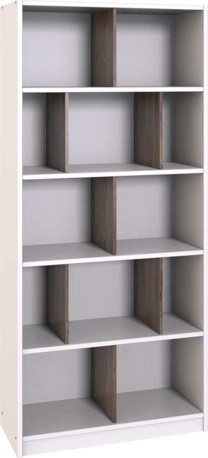 Wimex Staand rek Joker Boekenrek multifunctioneel rek met veel vakken 198 cm hoog 90 cm breed - Foto 5