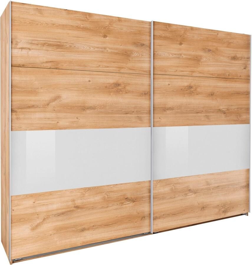 Wimex Zweefdeurkast Bramfeld TOPSELLER Kledingkast met glaselementen en extra planken - Foto 6