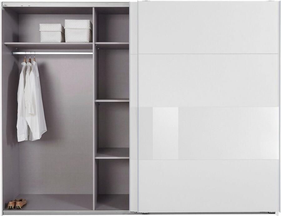 Wimex Zweefdeurkast Bramfeld TOPSELLER Kledingkast met glaselementen en extra planken - Foto 8