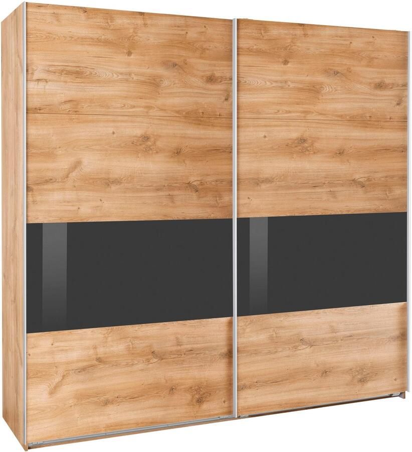 Wimex Zweefdeurkast Bramfeld TOPSELLER Kledingkast met glaselementen en extra planken - Foto 11