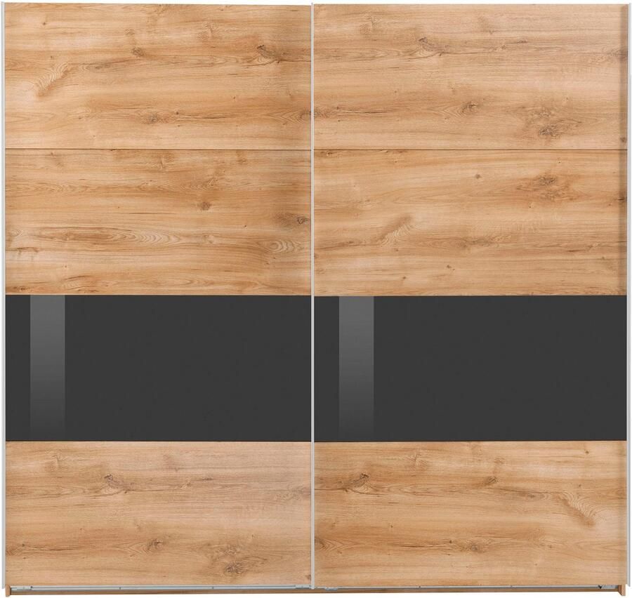 Wimex Zweefdeurkast Bramfeld TOPSELLER Kledingkast met glaselementen en extra planken - Foto 6