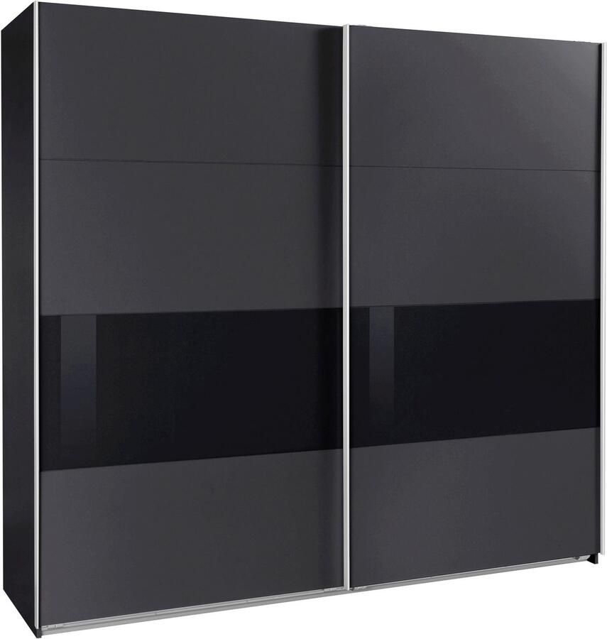 Wimex Zweefdeurkast Bramfeld TOPSELLER Kledingkast met glaselementen en extra planken - Foto 6