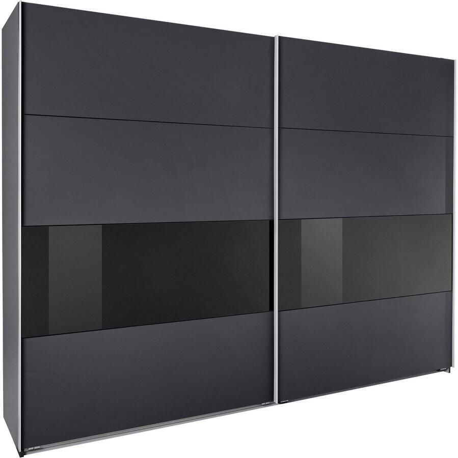 Wimex Zweefdeurkast Bramfeld TOPSELLER Kledingkast met glaselementen en extra planken - Foto 5