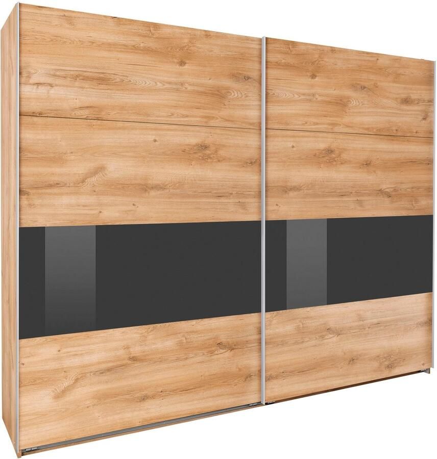 Wimex Zweefdeurkast Bramfeld TOPSELLER Kledingkast met glaselementen en extra planken - Foto 6