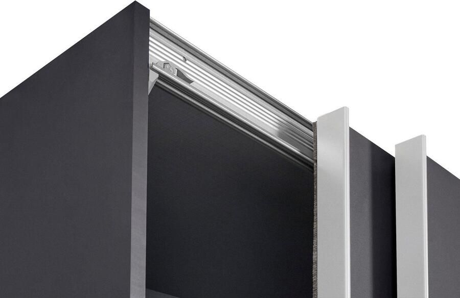 Wimex Zweefdeurkast Bramfeld TOPSELLER Kledingkast met glaselementen en extra planken - Foto 13